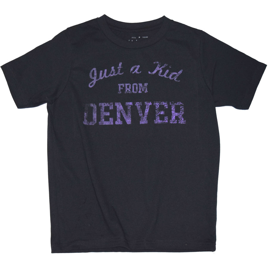 Just a kid from Denver - kids Tees