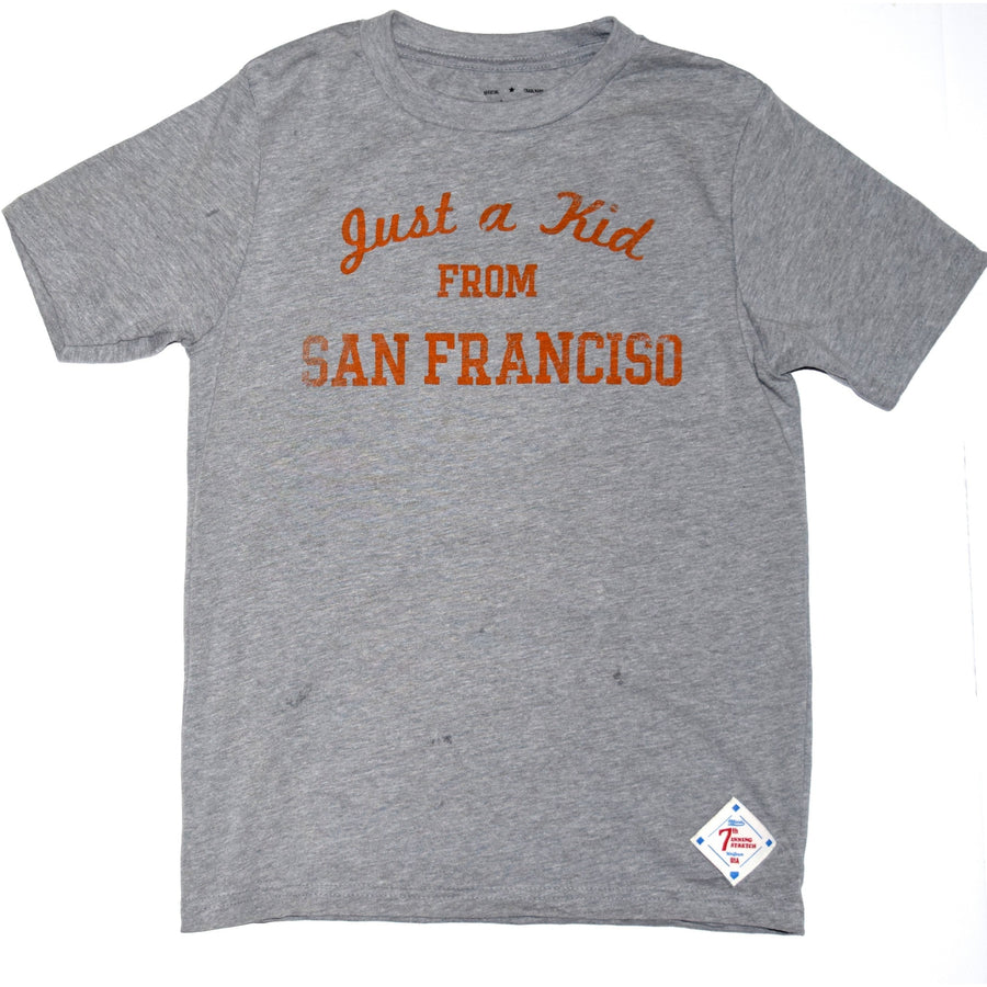 "Just a kid from San Francisco" kids tee